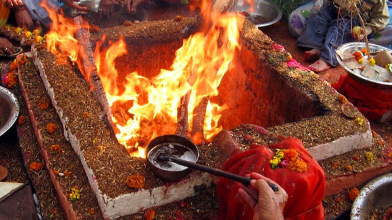 Yajna Removes Disease Spread in the Environment